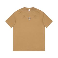 1:1 quality CH Metal Logo tee 4 colors