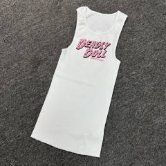1:1 quality CH Knit Girls Tank Dress 2 colors for girls
