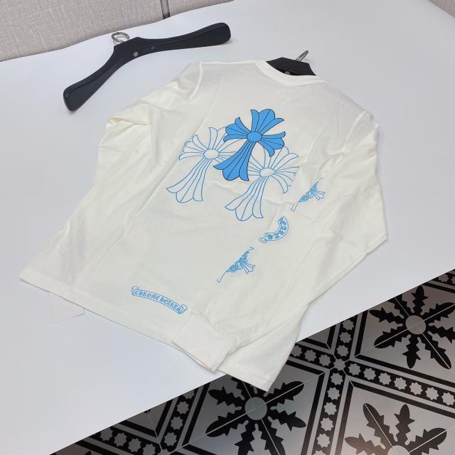1:1 quality CH Blue Cross Long sleeves 2 colors