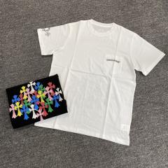 1:1 quality CH Colorful Cross tee