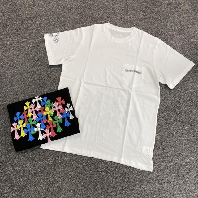 1:1 quality CH Colorful Cross tee
