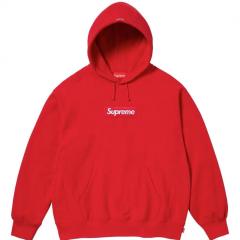SUPREM* BOX LOGO HOODIE RED