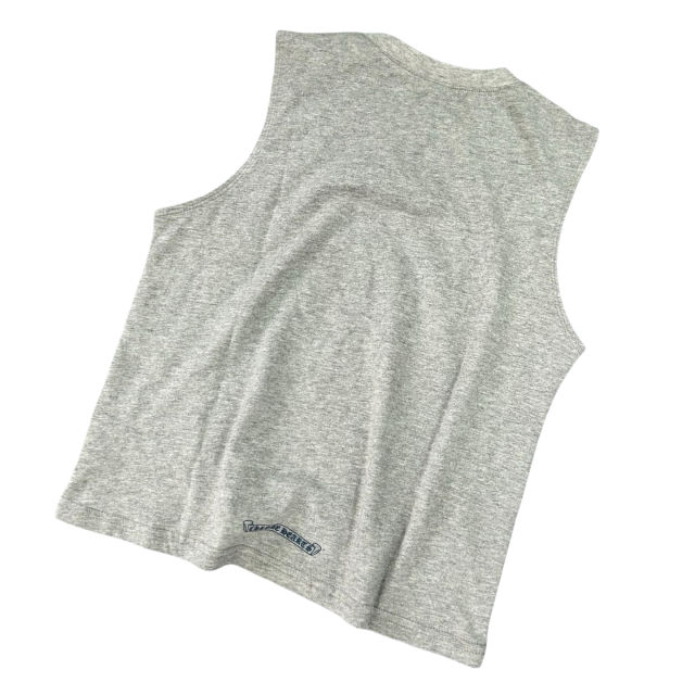 1:1 quality CH Flocked Printed Vest 2 colors for girls