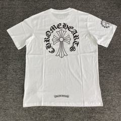1:1 quality CH Cross Sanskrit Round Neck tee 2 colors