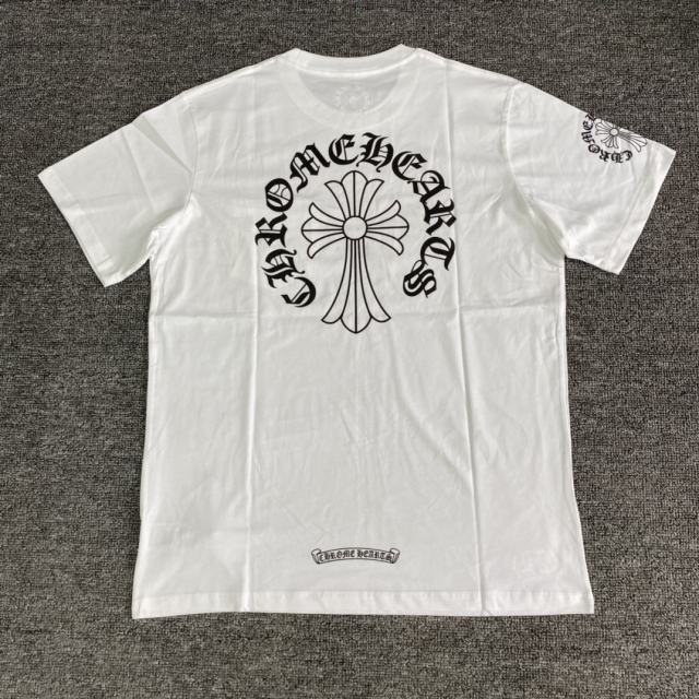 1:1 quality CH Cross Sanskrit Round Neck tee 2 colors