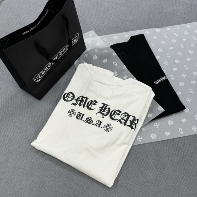 1:1 quality CH USA Limited Letter Print Tee 2 colors