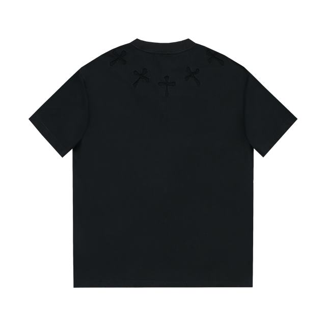 1:1 quality CH Metal Logo tee 4 colors