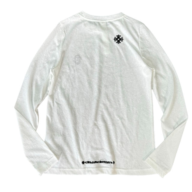 1:1 quality CH Embroidered Long Sleeve T-shirt for girls