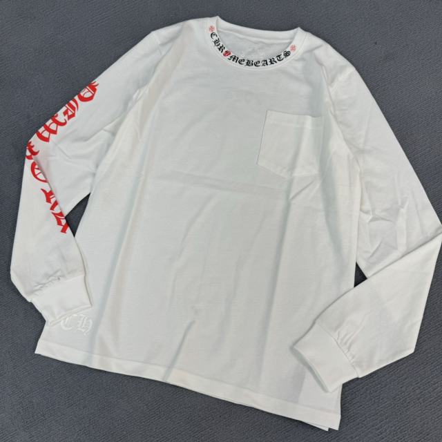 1:1 quality CH 2024 Las Vegas Limited Sanskrit Flower Arm Long Sleeve T-Shirt 2 colors