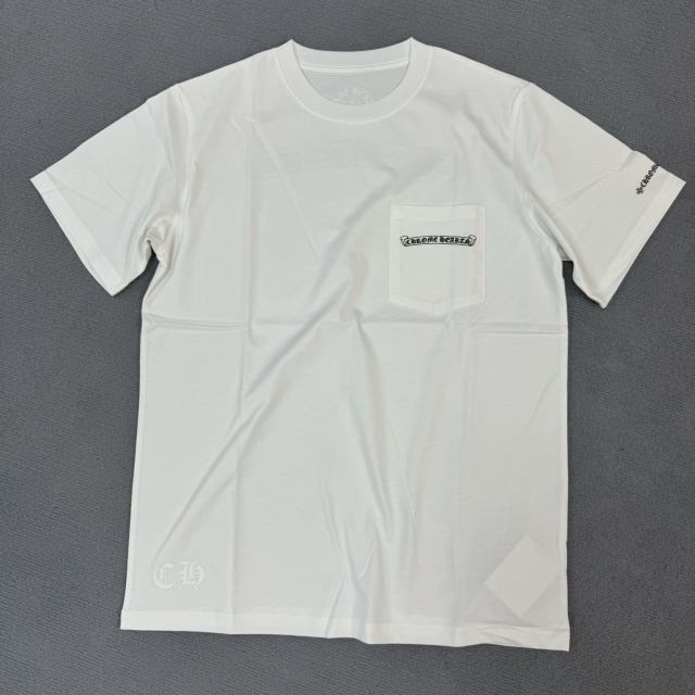1:1 quality CH Front and back classic scroll print Tee
