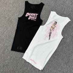 1:1 quality CH Knit Girls Tank Dress 2 colors for girls