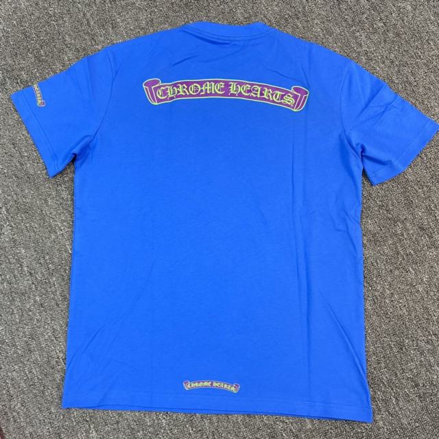 1:1 quality CH Dopamine Colorblock Logo Print Tee 2 colors
