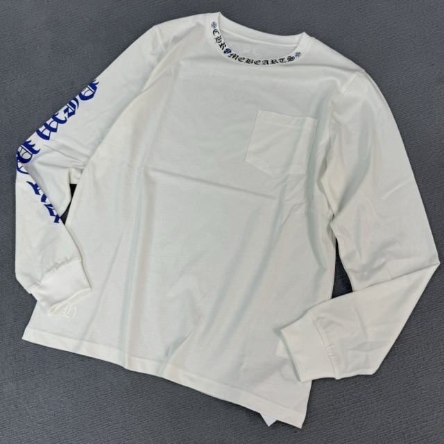 1:1 quality CH 2024 Las Vegas Limited Sanskrit Flower Arm Long Sleeve T-Shirt 2 colors