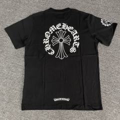 1:1 quality CH Cross Sanskrit Round Neck tee 2 colors