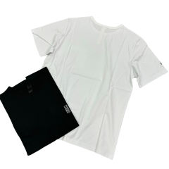 1:1 quality CH Embroidered Letter Tee 2 colors