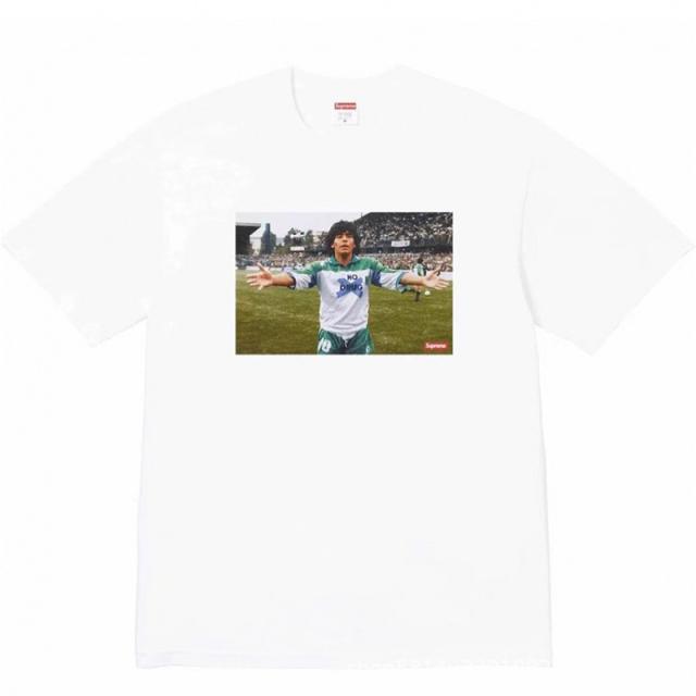 Suprem* Maradona Photo Tee T-Shirt