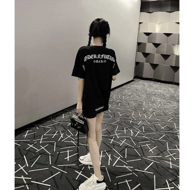 1:1 quality CH USA Limited Letter Print Tee 2 colors