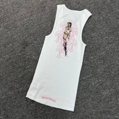 1:1 quality CH Knit Girls Tank Dress 2 colors for girls