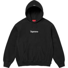 SUPREM* BOX LOGO HOODIE BLACK