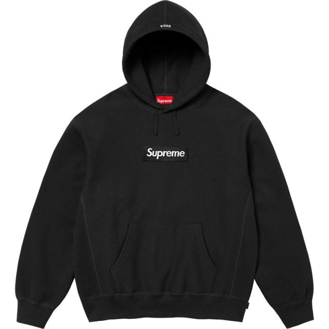 SUPREM* BOX LOGO HOODIE BLACK