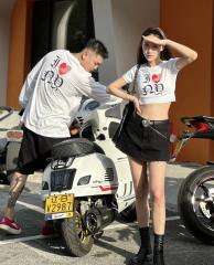 1:1 quality CH Love Sanskrit Letter Long Sleeve T-Shirt