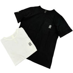 1:1 quality CH Embroidered Letter Tee 2 colors