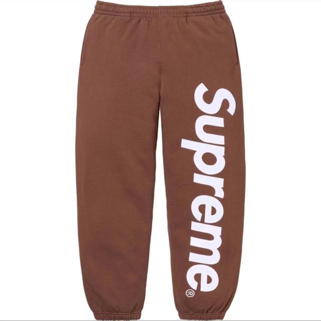 SUPREM* SATIN APPLIQUÉ APPLIQUE HOODED SWEATSHIRT HOODIE