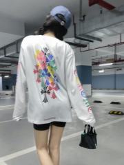 1:1 quality CH Colorful Cross Long Sleeve 2 colors