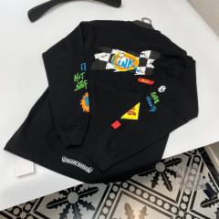 1:1 quality CH Colorful cartoon style Printed long sleeves