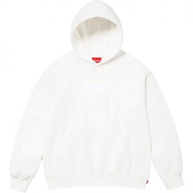 SUPREM* BOX LOGO HOODIE WHITE