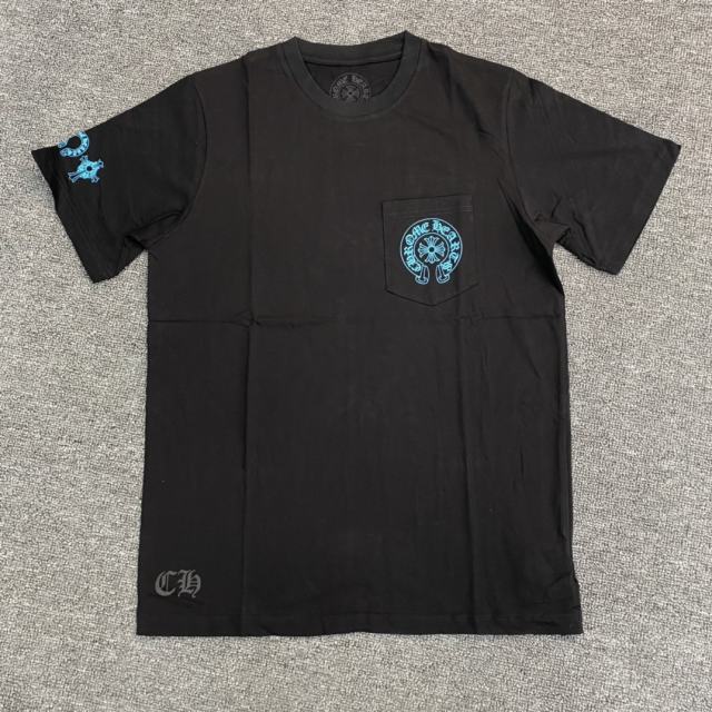 1:1 quality CH Large Cross tee Blue 2 colors