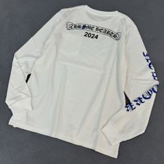 1:1 quality CH 2024 Las Vegas Limited Sanskrit Flower Arm Long Sleeve T-Shirt 2 colors