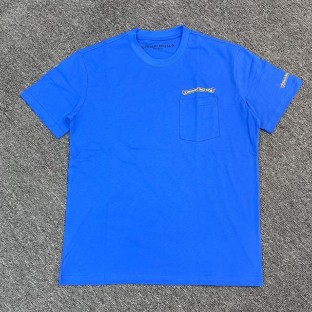1:1 quality CH Dopamine Colorblock Logo Print Tee 2 colors
