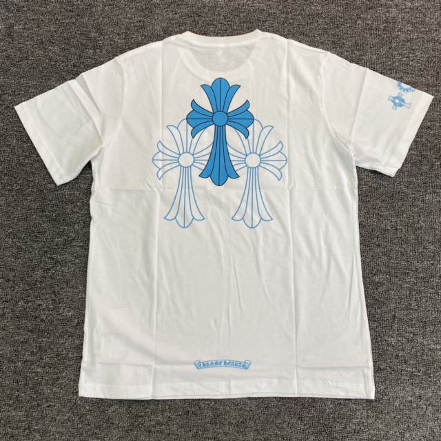 1:1 quality CH Large Cross tee Blue 2 colors