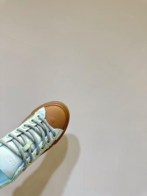 1:1 quality version  Di0r x St0ne isl@nd Electric embroidered letters lace-up casual board shoes 6 colors