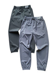 28022146 Zipper Pocket Drawstring Sweatpants 2 colors