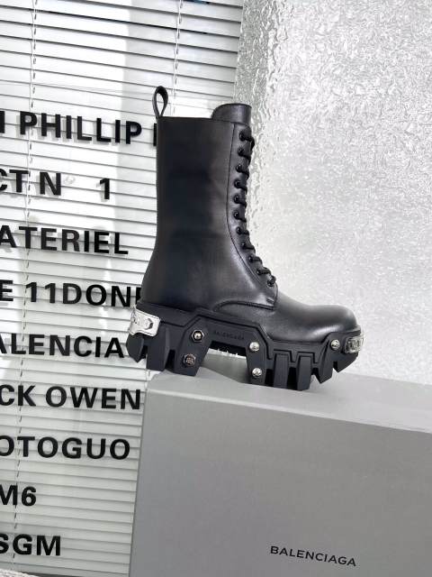 1:1 quality version Dark Biker Boots 2 colors