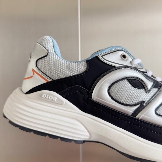 1:1 quality version Leather and mesh fabric patchwork reflective sneakers 34 colors