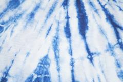 Retro center point tie-dye washed printed tee