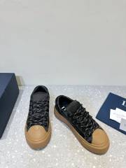 1:1 quality version  Di0r x St0ne isl@nd Electric embroidered letters lace-up casual board shoes 6 colors