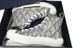 D High Top Gray CD Diamond Canvas 3SH118ZPP_H868