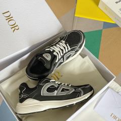 1:1 quality version Leather and mesh fabric patchwork reflective sneakers 34 colors