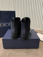 1:1 quality version B23 Classic Oblique Printed High-Top Sneakers 2 colors