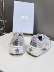1:1 quality version Mesh cowhide leather patchwork embroidered logo sneakers 7 colors