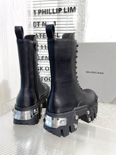 1:1 quality version Dark Biker Boots 2 colors