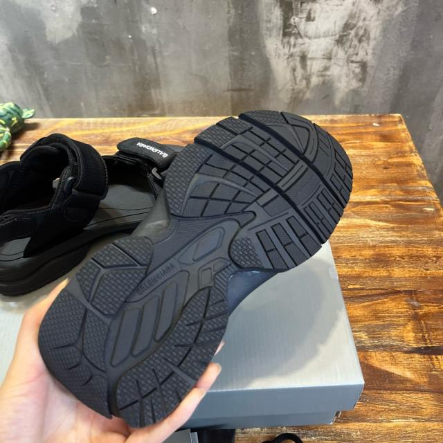 1:1 quality version Tourist Fabric Velcro Sandals 6 colors
