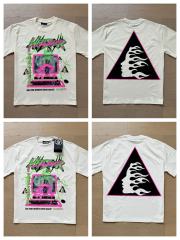 Magic Pink Computer Triangle Logo Print Tee 2 colors