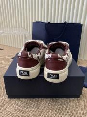 1:1 quality version Side Embroidered Logo Canvas Paneled Leather Patchwork Board Shoes 7 colors