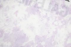Retro purple splash-dyed tie-dye Washed Print tee