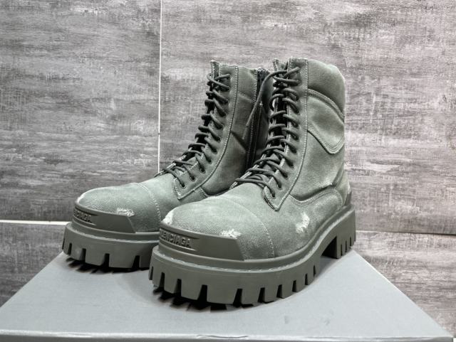 1:1 quality Black and White Marble Spot High Top Martin Boots